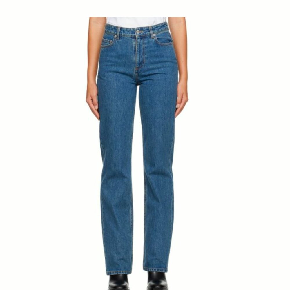 Burberry women's vintage style classic straight jeans size 26